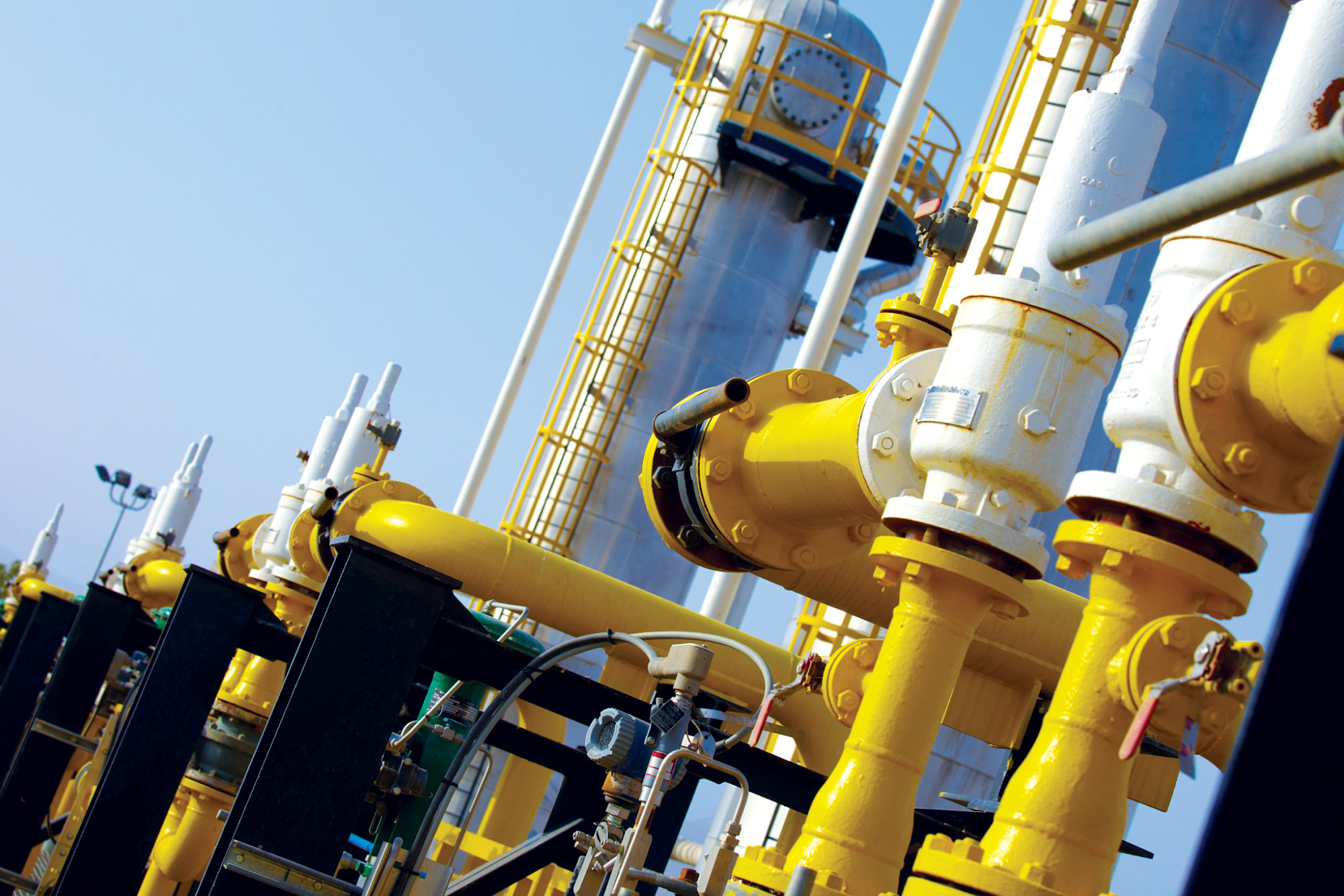 Oil & gas plant