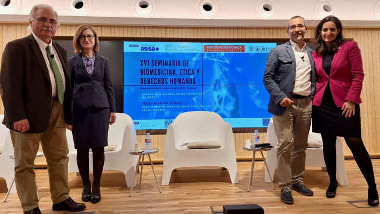 de izqda a dcha fernando bandrs maria tormo benjamn herreros y lucia sala 