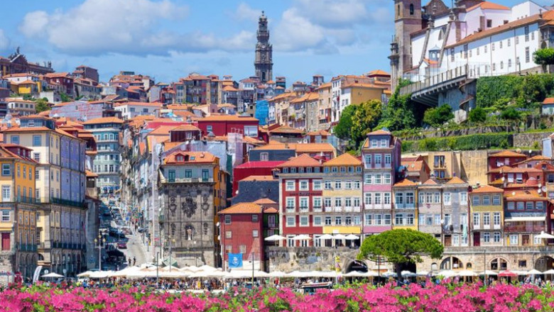 ep archivo a view of the old district of ribeira porto portugal ep archivo a view of the old district of ribeira porto portugal