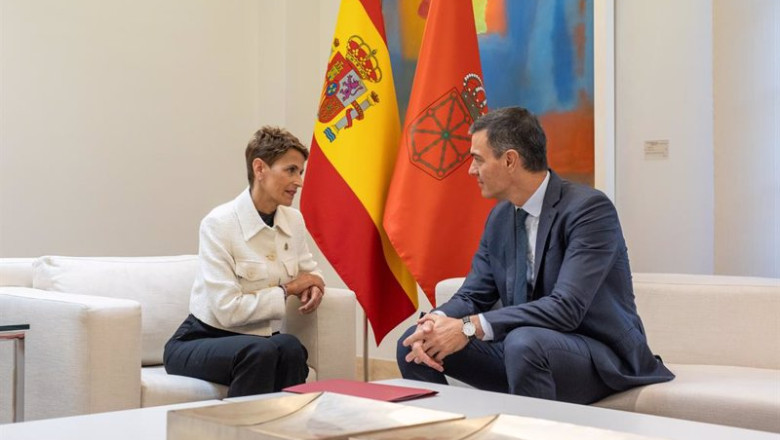 ep archivo el presidente del gobierno pedro sanchez durante su reunion con la presidenta de ep archivo el presidente del gobierno pedro sanchez durante su reunion con la presidenta de