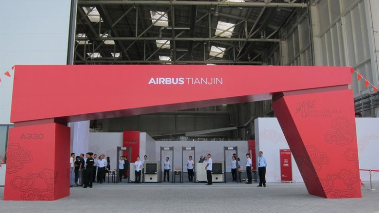 Archivo - Fábrica de Airbus en Tianjin (China). | EUROPA PRESS - Archivo ep archivo fabrica de airbus en tianjin china
