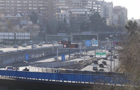 ep archivo   imagen del trafico de vehiculos en madrid
