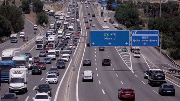 ep archivo   trafico de coches en la autovia del sur o a 4 antiguamente llamada autovia de andalucia