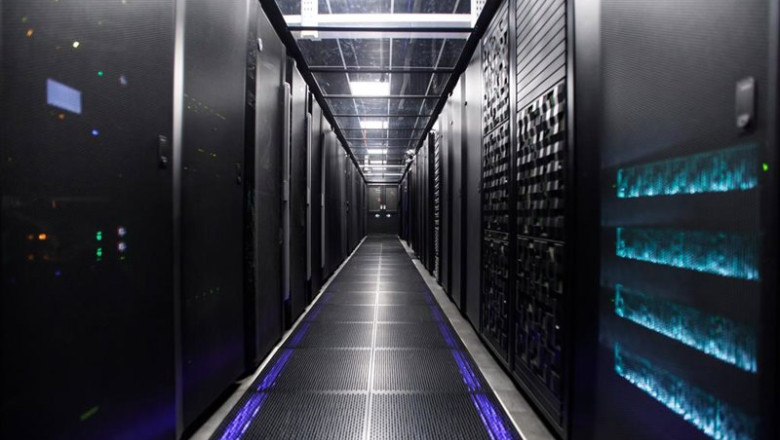 ep archivo   uno de los centro de procesamiento de datos del gobierno de navarra