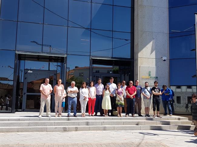 Concentración en Villalba por el asesinato de una mujer | EUROPA PRESS ep concentracionvillalbaasesinatouna mujer
