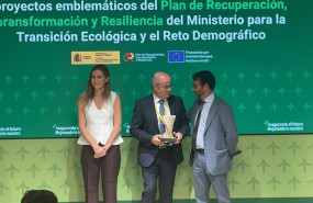ep el ministerio para la transicion ecologica y el reto demografico ha distinguido el proyecto