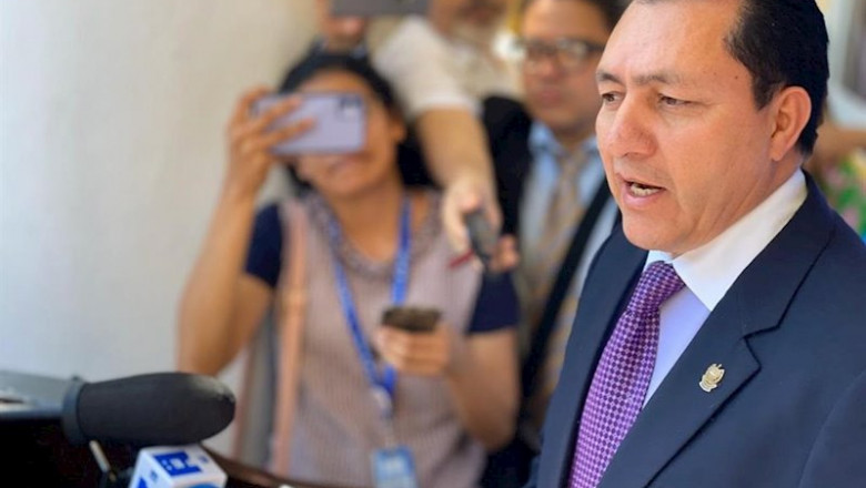 El presidente de la Asamblea Legislativa de El Salvador, Mario Ponce | ASAMBLEA LEGISLATIVA EL SALVADOR ep el presidente de la asamblea legislativa de el salvador mario ponce