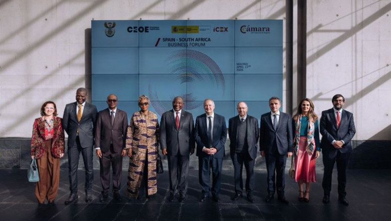 El presidente de Sudáfrica quiere relaciones económicas "más profundas" con España, según la Cámara de España. | CÁMARA DE ESPAÑA ep el presidente de sudafrica quiere relaciones economicas mas profundas con espana segun la camara