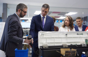 ep el presidente del gobierno pedro sanchez visita las instalaciones de la empresa veltium en