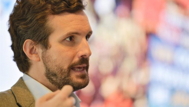 ep el presidente del pp pablo casado desde campo de criptana