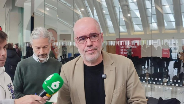 ep el secretario general de ccoo unai sordo en la asamblea de ccoo en asturias