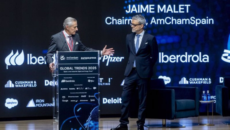 ep europa press y american chamber of commerce in spain celebran el encuentro global trends 2025