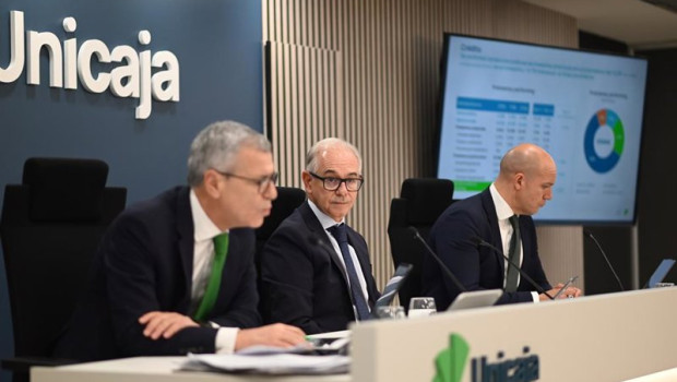 ep i d el director general de finanzas pablo gonzalez y el ceo de unicaja isidro rubiales presentan ep i d el director general de finanzas pablo gonzalez y el ceo de unicaja isidro rubiales presentan