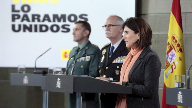 ep i-d el jefe del estado mayor de la guardia civil jose manuel santiago el subdirector general de