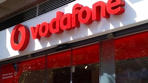 ep imagen de un letrero de vodafone