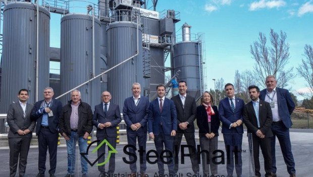 ep inauguracion de la planta de steelphalt en murga alava con la presencia del lehendakari imanol