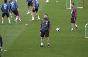 ep julen lopeteguiunolos primeros entrenamientosla seleccion