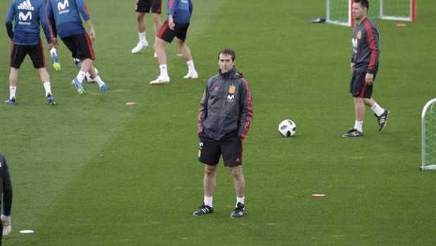 ep julen lopeteguiunolos primeros entrenamientosla seleccion