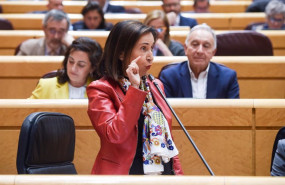 ep la ministra de defensa margarita robles durante una sesion de control al gobierno en la camara