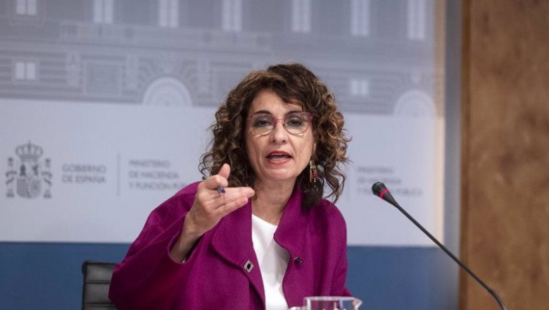 ep la ministra de hacienda y funcion publica maria jesus montero este jueves en rueda de prensa ep la ministra de hacienda y funcion publica maria jesus montero este jueves en rueda de prensa