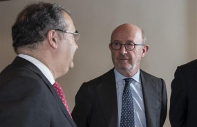 ep los expresidentes de banco popular angel ron y emilio saracho