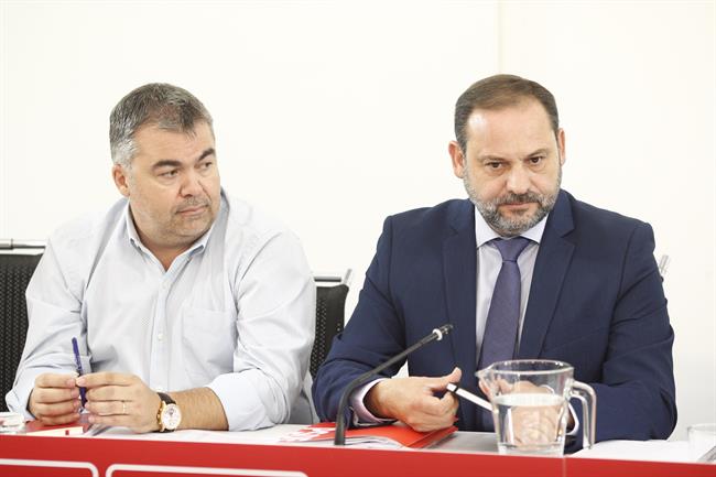 El ministro de Fomento, José Luis Ábalos, en la Ejecutiva del PSOE | EUROPA PRESS/EDUARDO PARRA ep ministrofomento jose luis abalos enejecutivapsoe