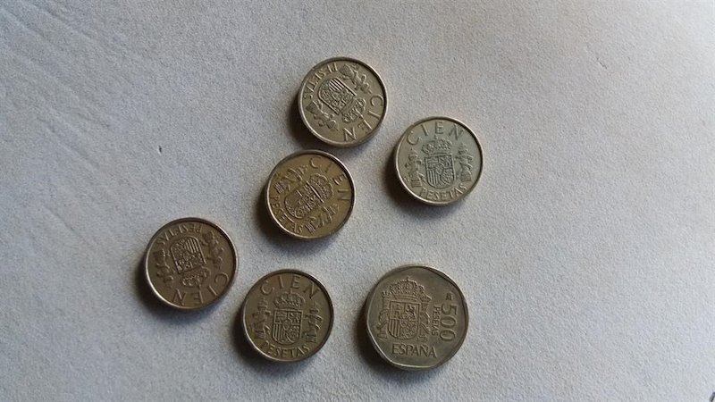 ep pesetas monedas antiguas monedas de cien monedas de quinientas
