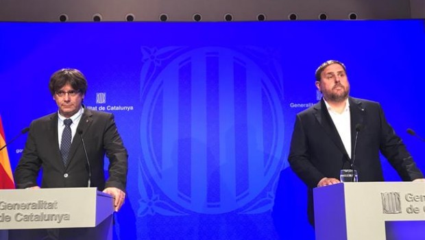 ep presidentela generalitat carles puigdemont vicepresidente oriol junqueras
