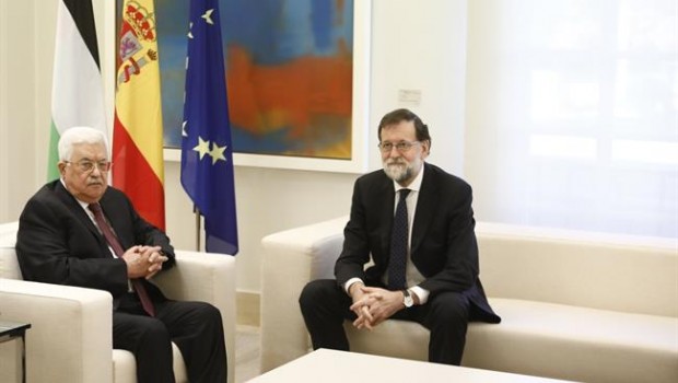 ep rajoy recibela moncloapresidentela autoridad nacional palestina
