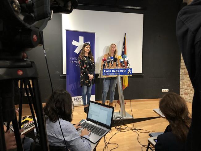 Rueda de prensa de la exdirectora del ISPC Annabel Marcos | PDECAT ep ruedaprensala exdirectoraispc annabel marcos