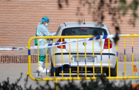 ep sanitarios se preparan para administrar los tests rapidos de coronavirus