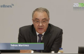 ep tobias martinez consejero delegado de cellnex telecom en la presentacion de resultados de 2020