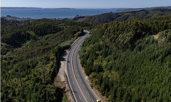 Sacyr se adjudica la concesión de la Ruta del Itata (Chile) con una inversión de 516 millones