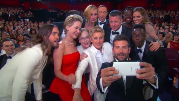 selfie oscars famosos