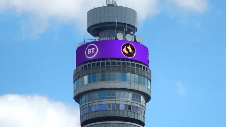 BT Group bt dl bt tower clappingsnip