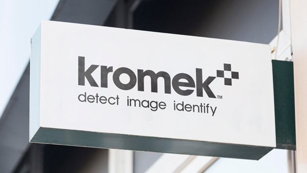 dl kromek aim technology scanning detection equipment logo