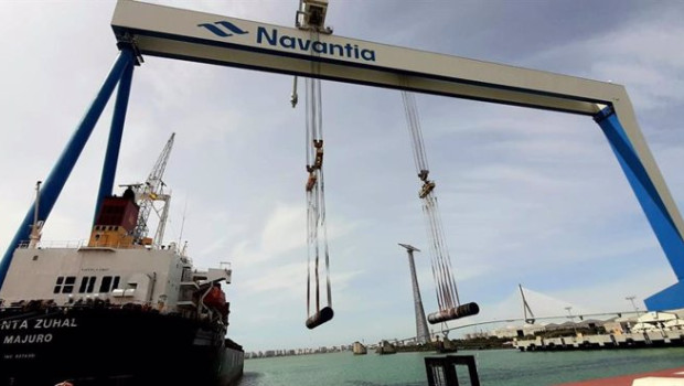 ep archivo astilleros de navantia en puerto real cadiz ep archivo astilleros de navantia en puerto real cadiz