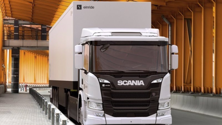 Archivo - Camión Scania y Einride | SCANIA - Archivo ep archivo camion scania y einride