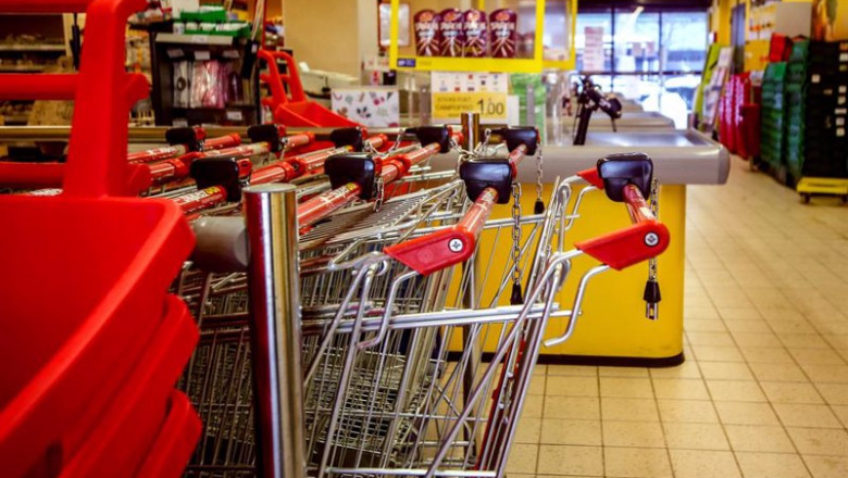 ep archivo carros de la compra en un supermercado de madrid espana a 12 de enero de 2021 ep archivo carros de la compra en un supermercado de madrid espana a 12 de enero de 2021