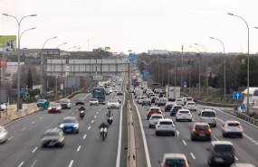 ep archivo   circulacion en el km 17 de la autovia a4 en la segunda fase de la operacion salida por