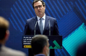 ep archivo   el presidente de la ceoe antonio garamendi interviene en la presentacion del plan de