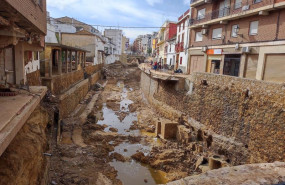 ep archivo   imagen de la localidad valenciana de chiva tras la dana del 29 de octubre de 2024