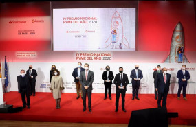 ep archivo   iv edicion de los premios pyme del ano 2020 que organizan banco santander y la camara