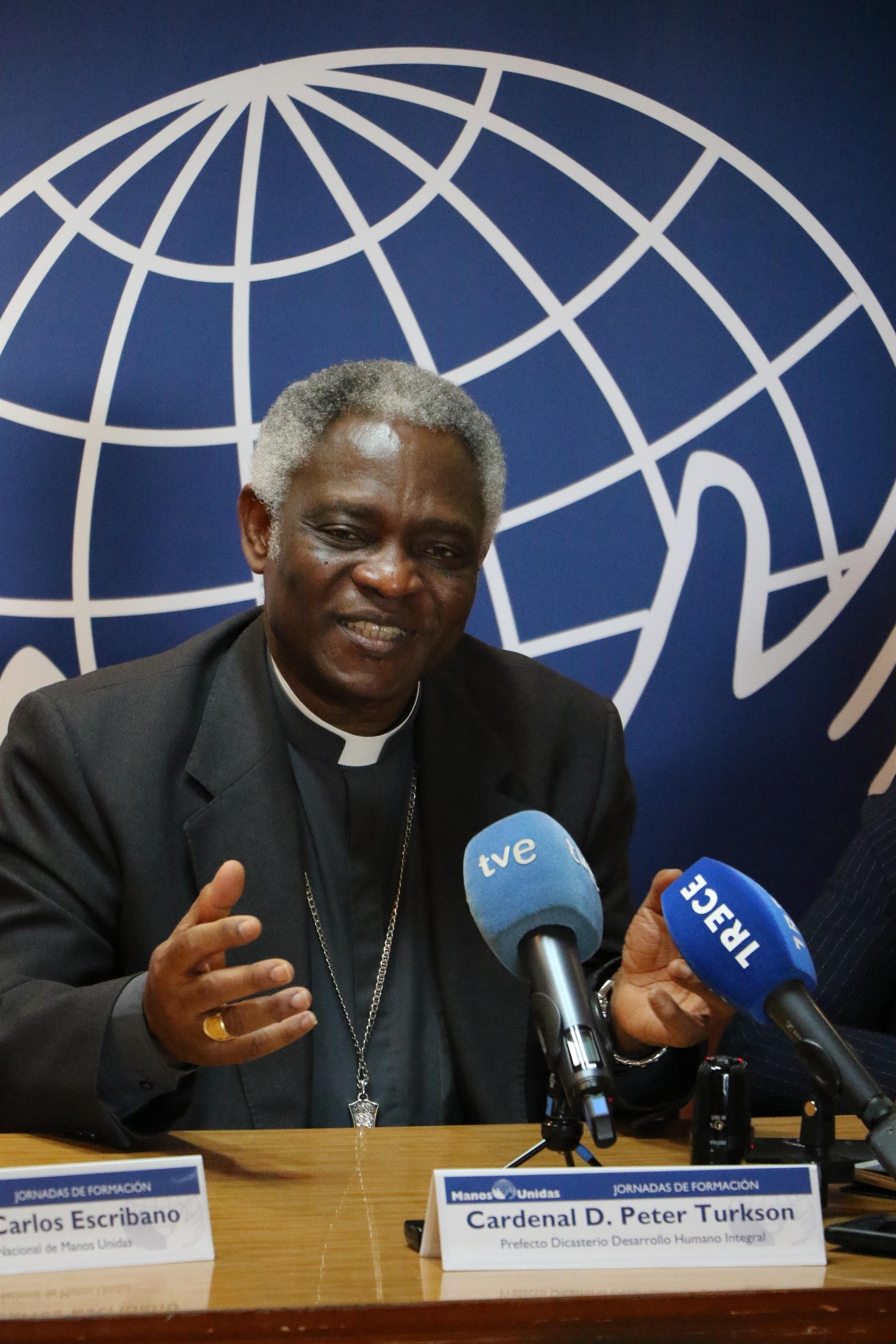 El cardenal Peter Turkson | MANOS UNIDAS ep cardenal peter turkson