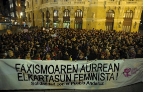 ep concentracion en bilbao de colectivos feministas para reivindicar los derechos de las mujeres