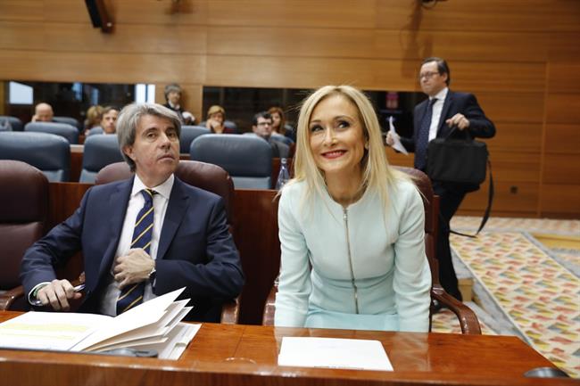 Cristina Cifuentes y Ángel Garrido en la Asamblea de Madrid | EUROPA PRESS - Archivo ep cristina cifuentes y angel garridola asambleamadrid 20190227113502