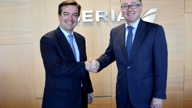 ep eduardo lopez-puertas director general de ifema y luis gallego presidente de iberia