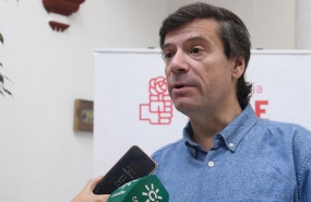 ep el portavoz del psoe-a de presidencia en el parlamento andaluz carmelo gomez atiende a medios