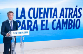 ep el presidente del partido popular alberto nunez feijoo comparece ante los medios para hacer