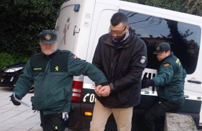 ep el presunto asesino de ana enjamio es trasladado a los juzgados donde se va a celebrar el juicio